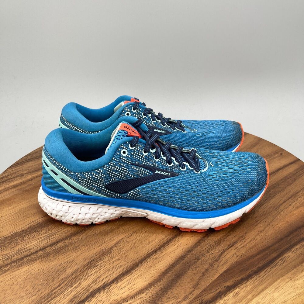 Brooks Ghost 11 Shoes Womens Size 8 B Blue Running Comfort Walking Sneakers